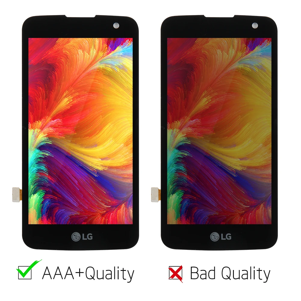 4 5 &quotдля LG K4 LTE K120 LCD K121 K120F дисплей панель сенсорный экран дигитайзер Сенсорное