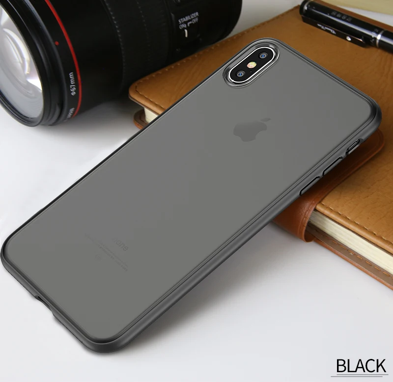 Чехол IPAKY для iPhone XS MAX XR X силиконовый чехол мягкий бампер из поликарбоната
