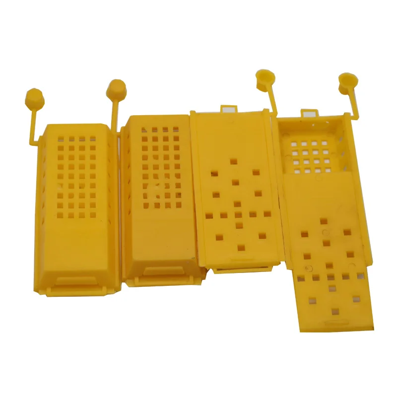 100 Pcs Bee Feeding Device Prisoners Cage Beehive Honey Beekeeping Queen Tools Wholesale | Дом и сад