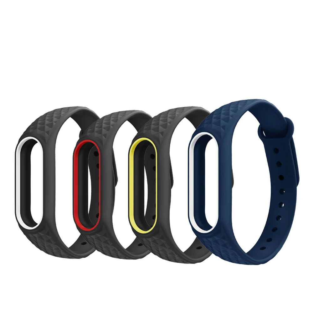 Умный ремешок для Xiaomi Band 2, цветной сменный мужской Т-образный ремешок, браслет для M2, умный Браслет для женщин и мужчин
