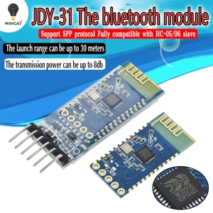 JDY-30 = JDY-31 SPP-C Bluetooth последовательный сквозной модуль беспроводное последовательное устройство связи с замены машины HC-05 HC-06