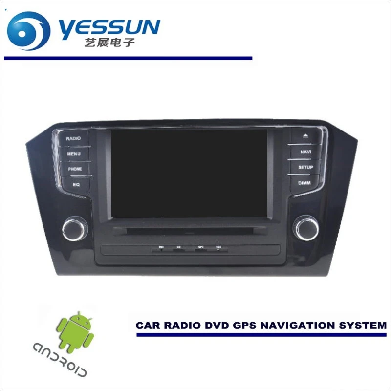 YESSUN автомобильный Android навигационная система для Volkswagen VW Passat~ Радио стерео CD DVD плеер с gps-навигатором HD экран мультимедиа