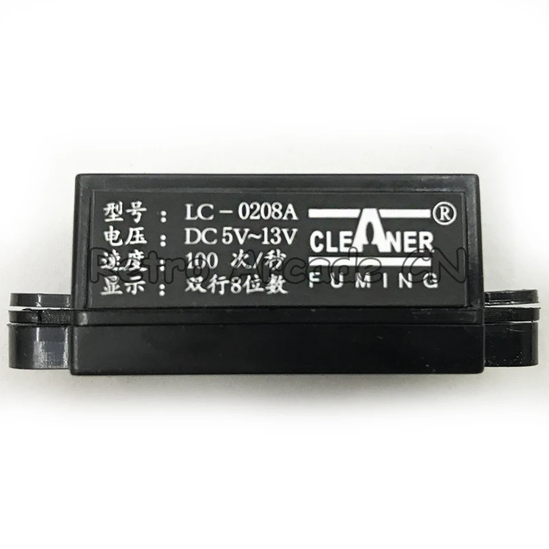 10 шт. LC 0208A 8 цифр 2 канала электронный ЖК Счетчик Монет с номером отслеживания