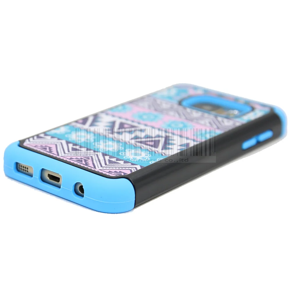 Shockproof Tribal Totem Armor Protective Hard Back Case Fundas For Samsung Galaxy S7 G930 Cover With Films+Stylus | Мобильные