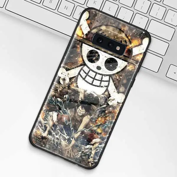 009 Чехол из закаленного стекла для samsung Galaxy S10 S10e S9 S8 S10 Plus Note 9 A50 A30 - Цвет: 009