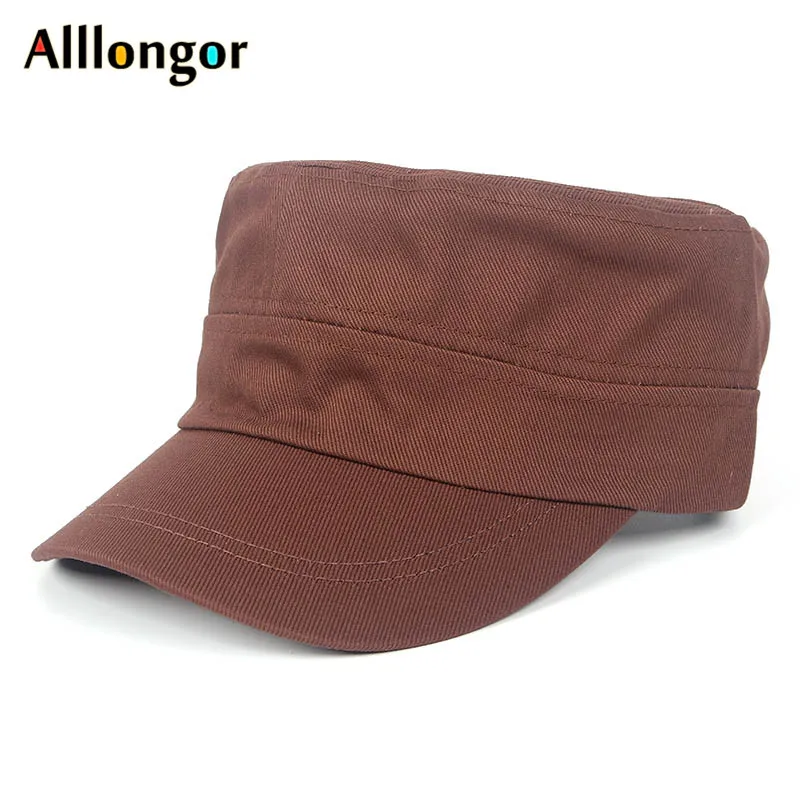 Мужская шляпа в стиле милитари черная однотонная темно-синего цвета для лета 2019 |