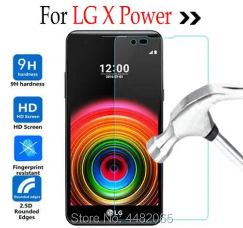 Закаленное стекло для LG X Power 5 3 дюйма пленка K220 K220DS чехол защита экрана телефона