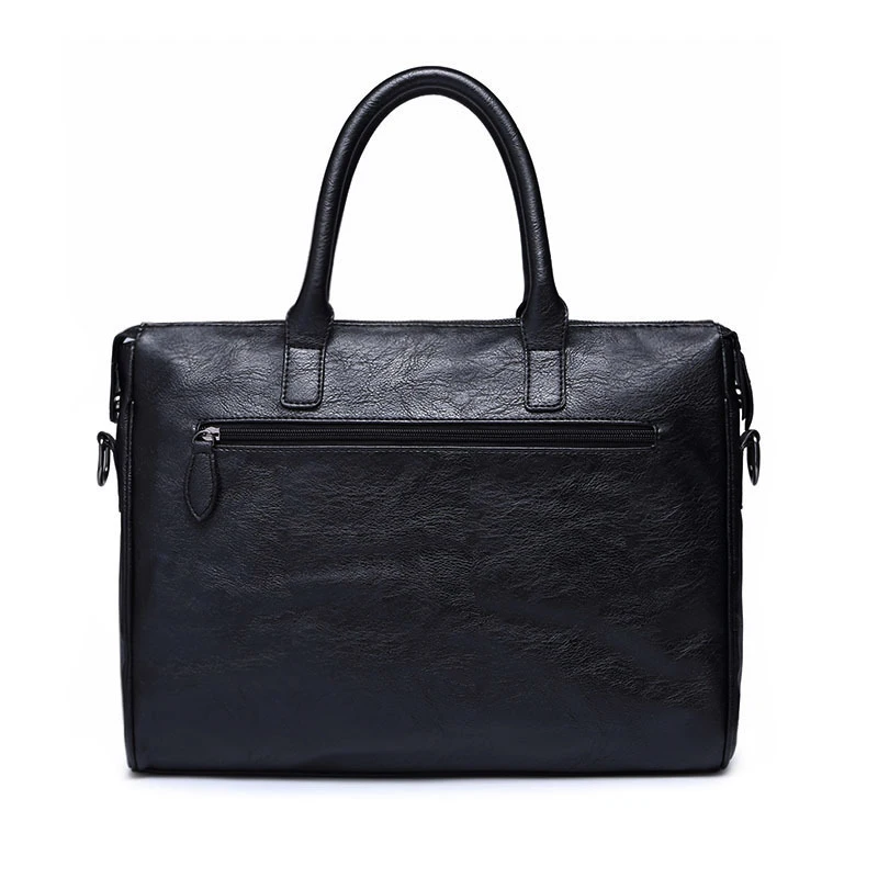 Мужская офисная деловая сумка через плечо в британском стиле мужская для