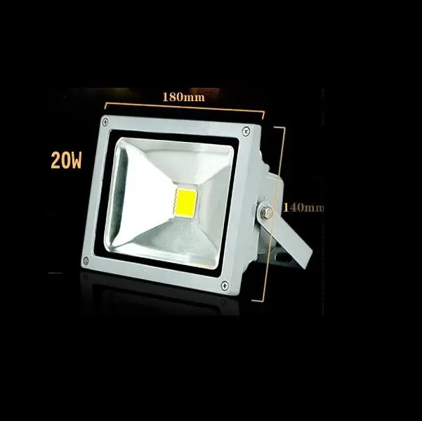 DC12V 10 Вт 20 30 50 IP65 Водонепроницаемый Светодиодный прожектор светодиодный