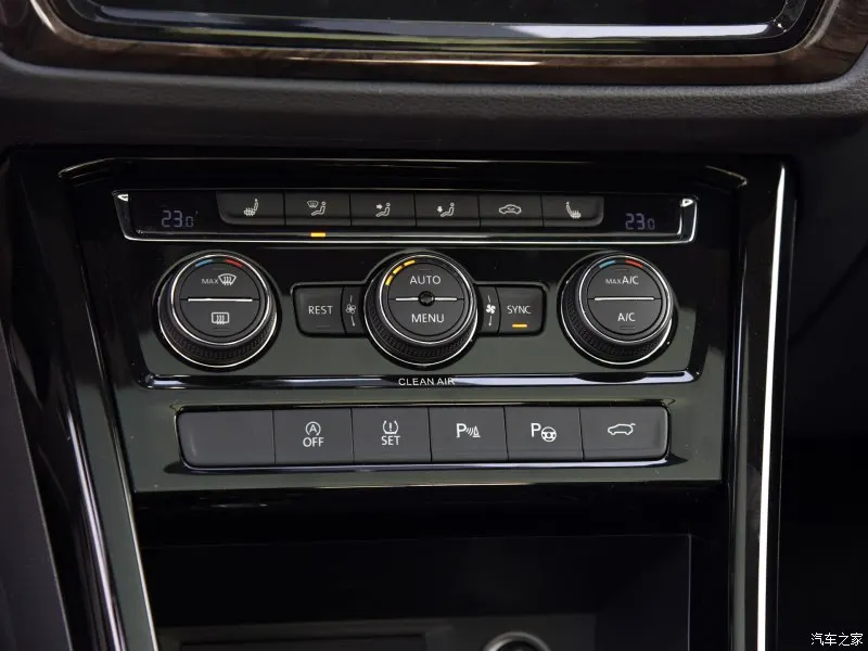 Автоматический Climatronic кондиционер переключатель Панель AC Seat Heater для V W MQB Passat B8 Tiguan Touran Teramont