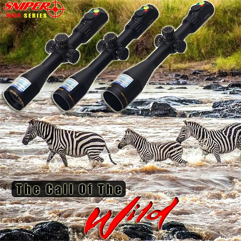 Снайпер wkp 6-24x50 тактический прицел для AirRifle снайперская охотничья Оптика прицел охотничьи прицелы военное использование HD вид