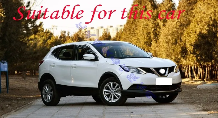 Хромированная крышка дверной ручки из АБС-пластика для Nissan Qashqai J11 2016 2017 2018 2019 |
