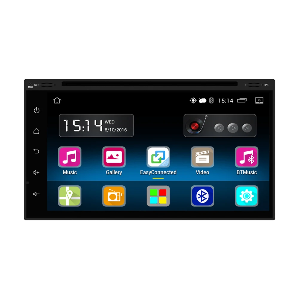 Автомобильный dvd плеер Android стерео 6 2 дюйма емкостный сенсорный экран GPS навигация