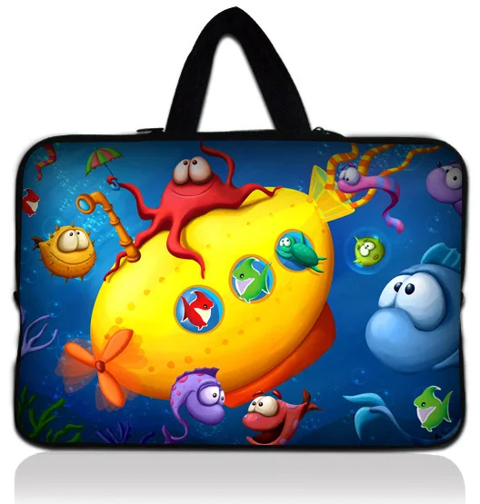 10 дюймов дышащий мягкий водонепроницаемый и удобный чехол для ноутбука с принтом