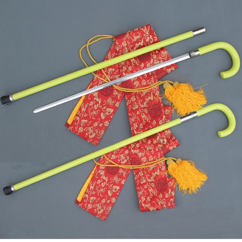 Высокое качество отбеливать меч желтый тростника потому играть реквизит Плёнки