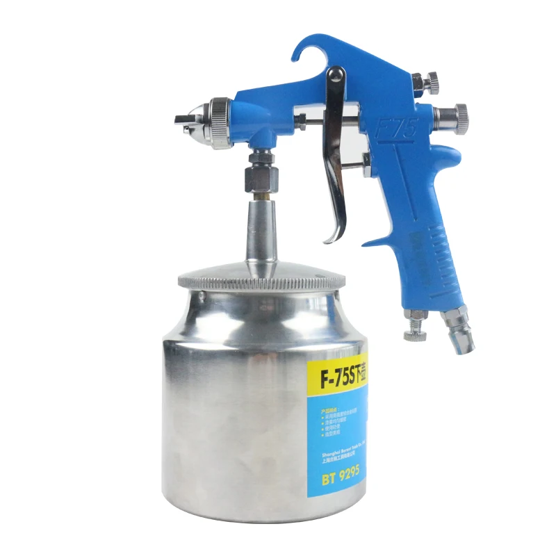 

Spray Gun Home Paint Sprayer Car Painting Tools Nozzle Easy Spraying And Clean Perfect For Beginner Upholstery 750ml Paint Pot
