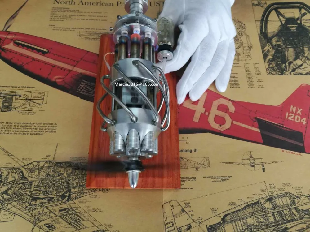 Новинка 2017 модель двигателя горячий воздух Стирлинга игрушки сделай сам