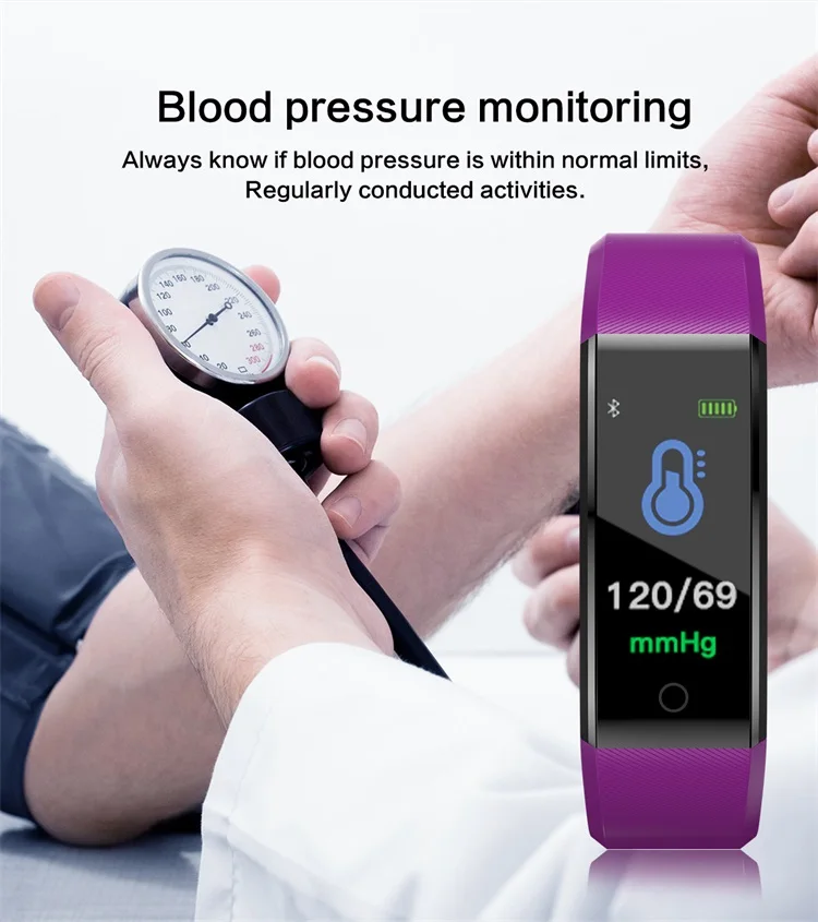 B05 Смарт Браслет Cicret сердечного ритма мониторы Smartband пульсометр Спорт здоровья фитнес трекер для IOS