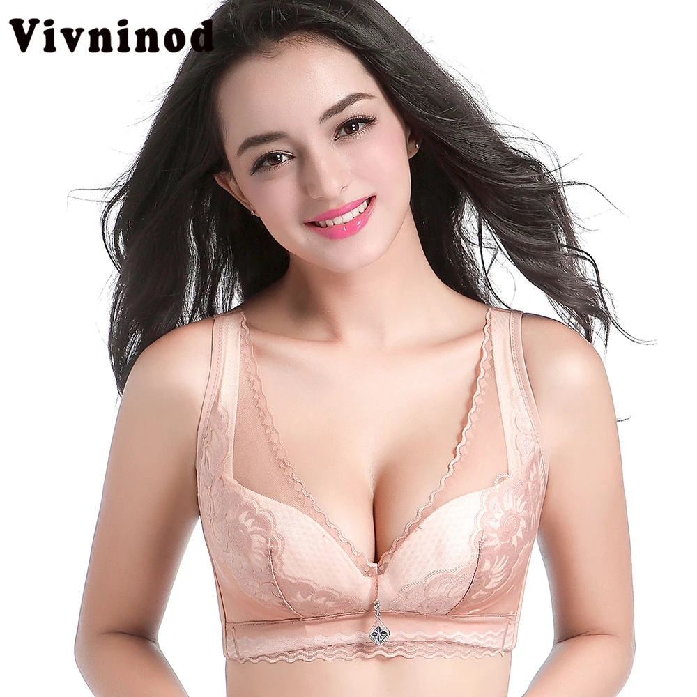 

Nessayoo magic enhance cotton bra XXX bh push up wireless bra underwear max 95 lace bralette brassiere sexy bras for plus size