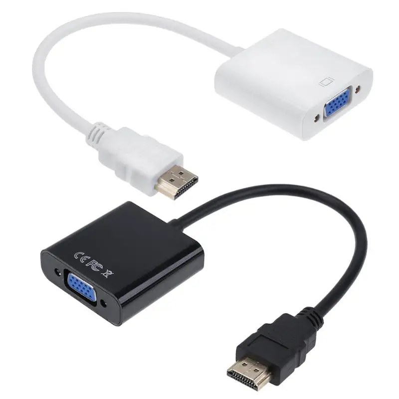 1 шт. мужского и женского пола совместимому с HDMI VGA видео адаптер HD ТВ ЭЛТ-ТВ для XBOX