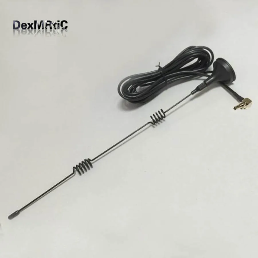 Антенна 3G 5dBi 800/850/900/1800 МГц магнитное основание кабель 3 м CRC9 для HUAWEI E156 E160 #1|crc9