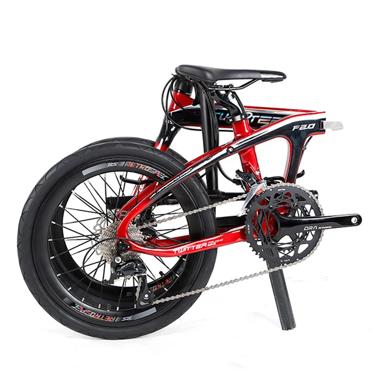 TWITTER BMX 20 дюймовые шестерни складные грипы для велосипедного руля 16/18/22 Скорость