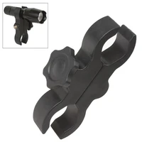 20 50mm black durable plastic durable adjustable bike torch flashlight mount barrel clamp holder suitable for outdoor