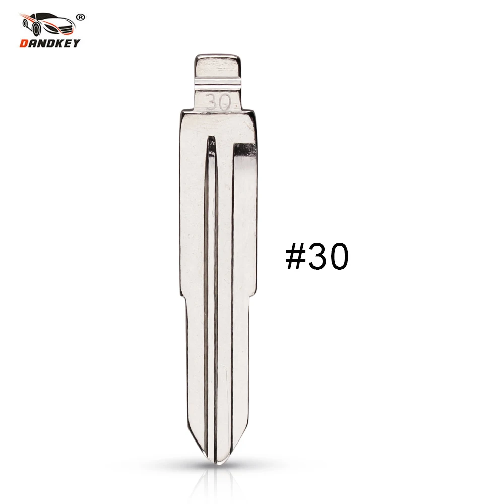 Dandkey Универсальный складной Автомобильный ключ чистый необработанный клинок 30 #