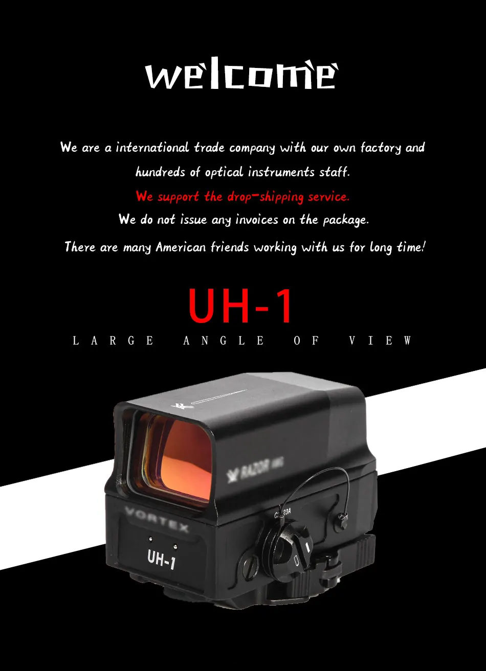 LUGER UH-1 оптический голографический прицел Red Dot Reflex Sight для 20 мм Rail Integral Weaver с USB зарядкой охотничий прицел