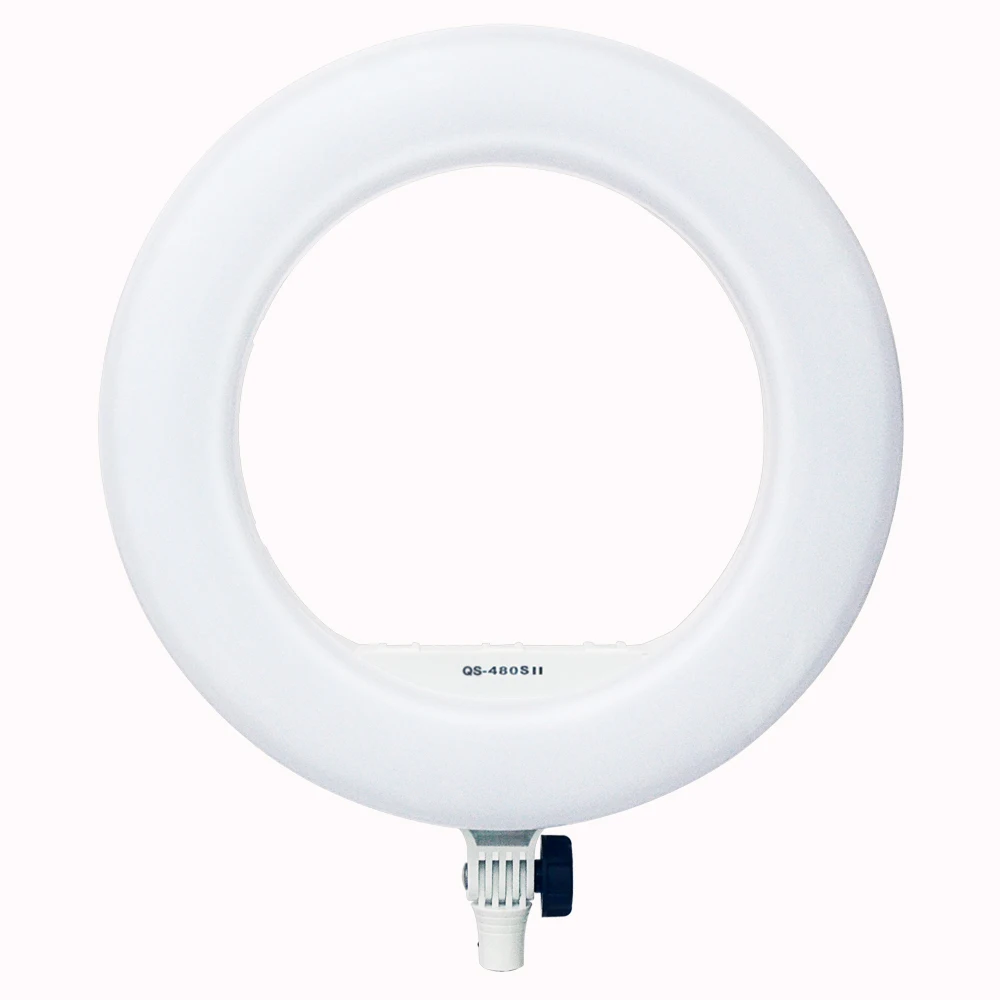 Yidoblo QS-480SII кольцевая лампа для фотосъемки 1" 480 шт. светодиодный кольцевой светильник Теплый и холодный цвет Регулируемая кольцевая лампа+ сумка+ штатив