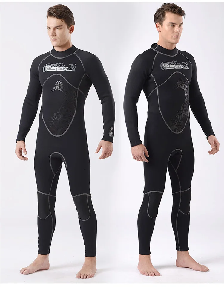Slinx 3 мм неопреновый цельный гидрокостюм для мужчин и женщин Frogman подводное погружение Diver мокрый костюм зимний Плавание Серфинг для подводного плавания для подводной охоты