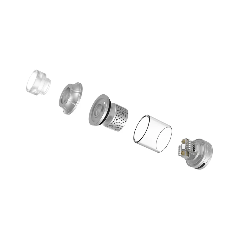 Оригинальный Vapefly Core RTA Tank 2 мл с 4 пузырчатым стеклом электронная сигарета
