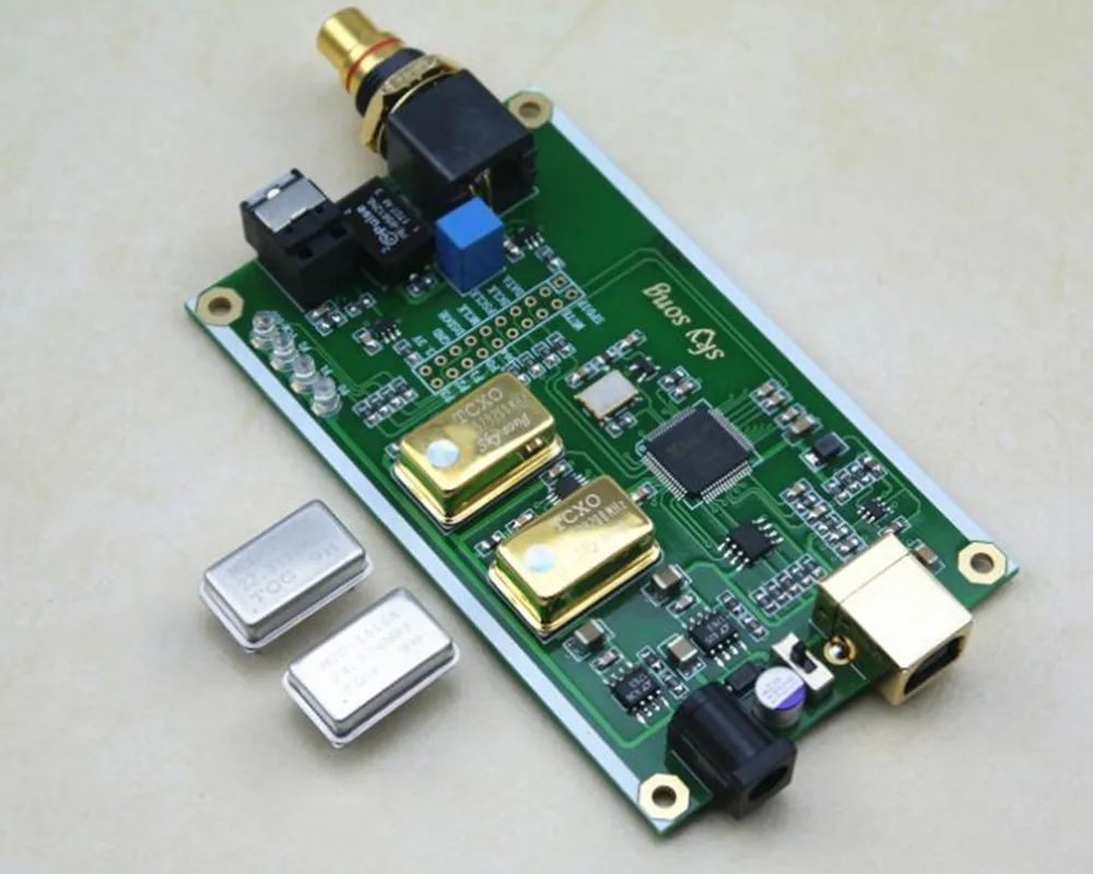 sandy XMOS XU208 asynchronous USB coaxial optical output digital interface IIS DSD256 spdif dop64 in case for hifi amplifier | Электроника