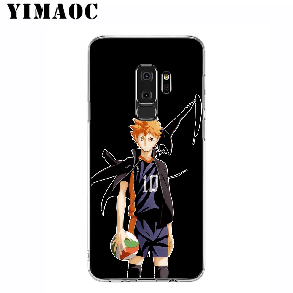 YIMAOC Haikyuu 3 Soft Silicone Case for Samsung Galaxy A5 A6 Plus A7 A8 A9 2018 J3 J5 J6 J7 2016 2017 EU Version |