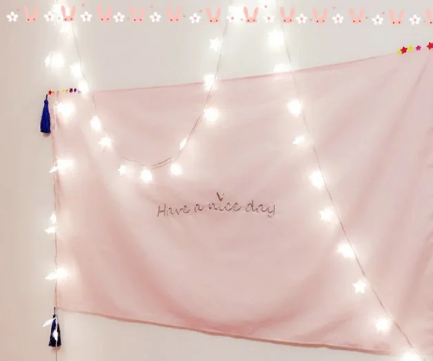 70*120 см Розовый Алфавит ткань гобелен многофункциональный ткани таблице стены