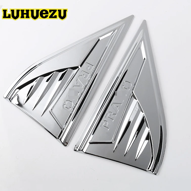 2 шт. хромированные наклейки для кузова Toyota Land Cruiser Prado FJ 150 2010 2014 2016 2018|abs chrome|land cruiser