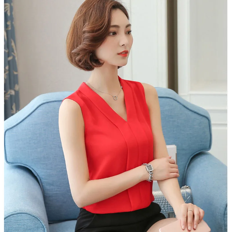 Женские блузки 2021 летние топы женские офисные рубашки белая шифоновая блузка