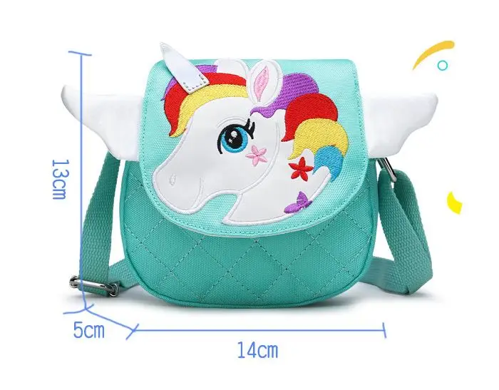 Новая сумка через плечо my little pony для детского сада милая детская с вышивкой и