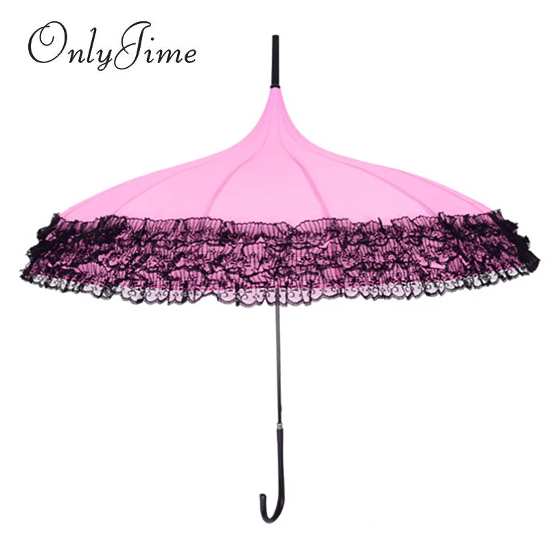 Многоуровневый зонтик Only Jime Lace pgoda 16 Bone Expert модный креативный Зонт с длинной