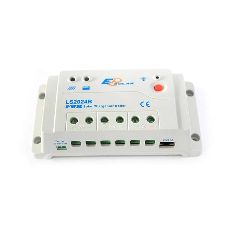 LS2024B 20A 12V/24V solar charge controller PWM timer and lighting for street use | Обустройство дома