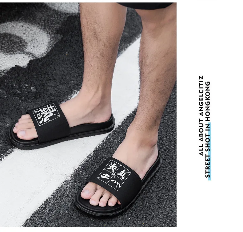 Zapatos de hombre; пляжные шлепанцы; мужские шлепанцы; Новинка; парные тапочки; уличные домашние Банные Тапочки