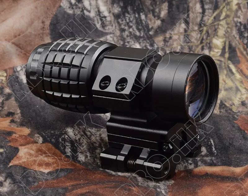 Тактический 3x лупа с флип Пикатинни mout fit голографическая aimpoint red dot прицел M7600