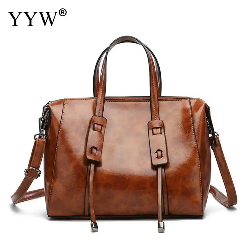 

Leather Handbags Big Women Bag High Quality Casual Female Bags Trunk Tote Famous Brand Shoulder Bag Shopping Ladies Large Bolsos