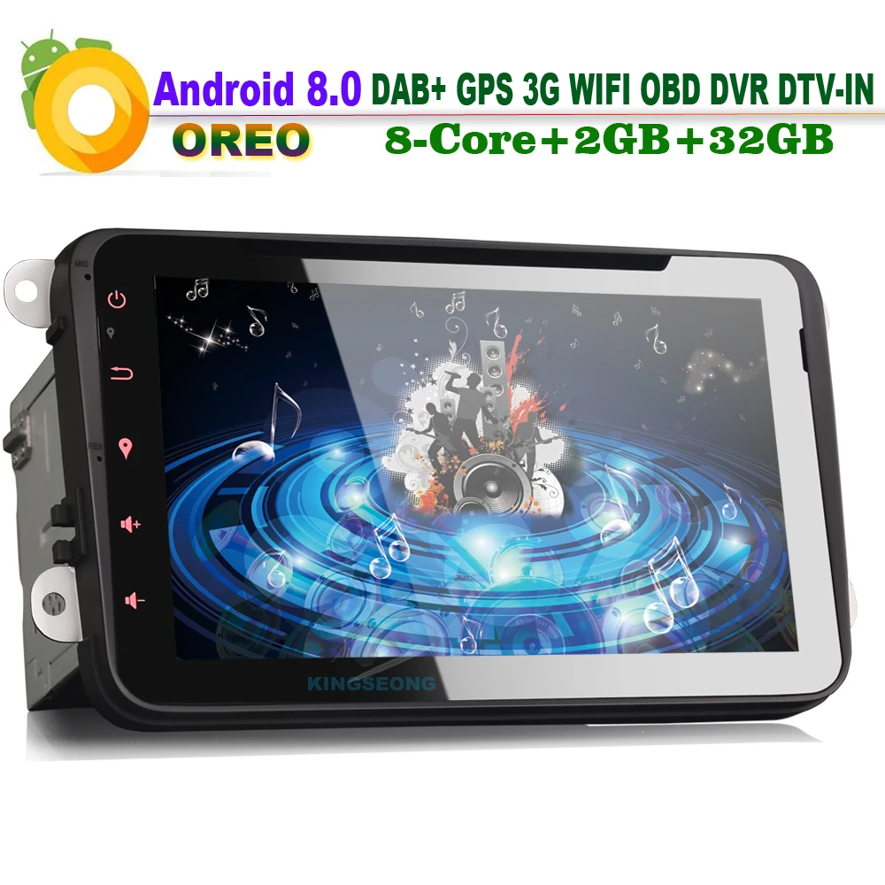 8 ядерный автомобильный мультимедийный плеер DAB + GPS Navi дюймов Android 0 CD для VW PASSAT CC