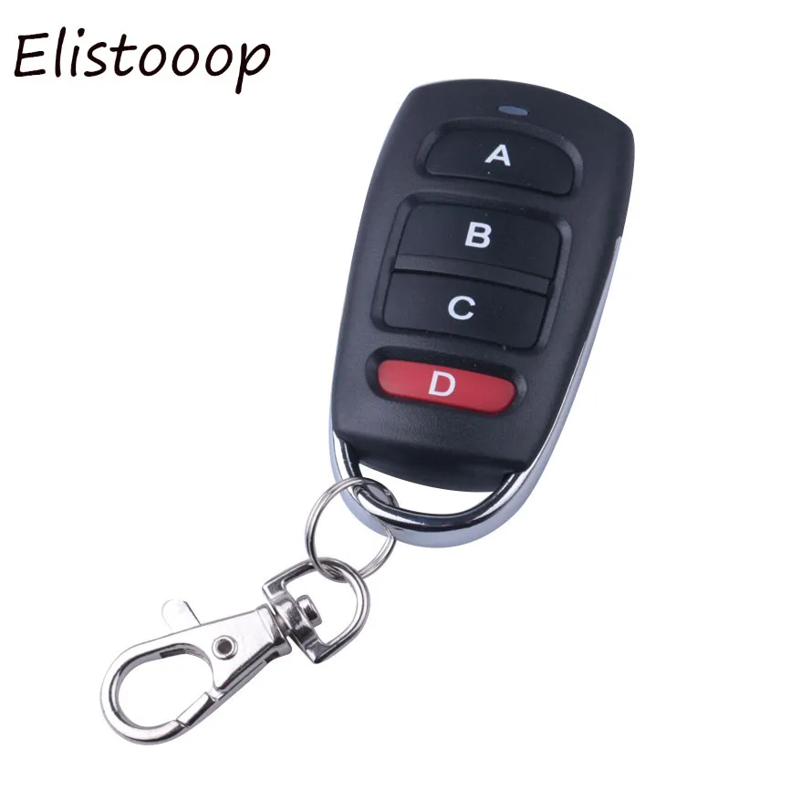 Elistooop 4 кнопки 433 МГц клонирование копирования беспроводной пульт дистанционного