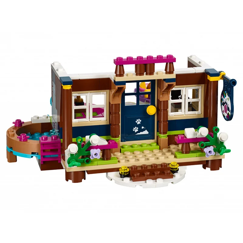Строительные блоки 01040 514 шт. Совместимость с legoings друзья 41323 кирпичи принцессы