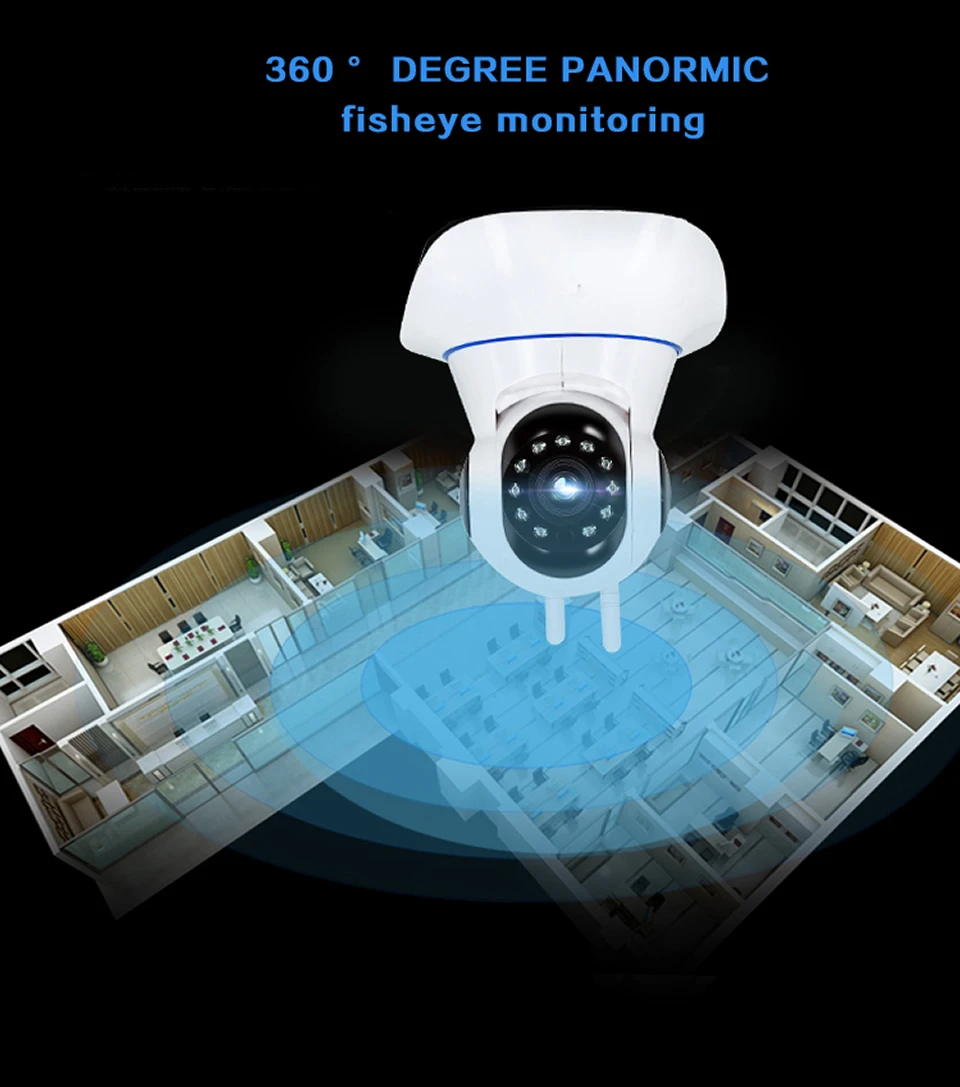 Wsdcam 1080P IP камера беспроводная домашняя камера безопасности камера наблюдения Wifi ночное видение CCTV камера Детский Монитор умный трек