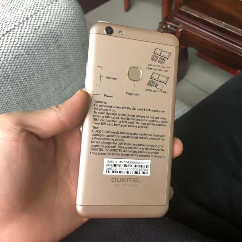 Оригинальный Oukitel U17 Самый дешевый смартфон 4 + 32 ГБ абсолютно новый мобильный