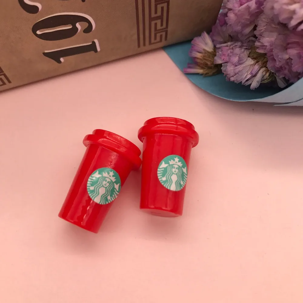 Кабошон kawaii star coffee cup полимерный кабошон с плоским основанием на телефон