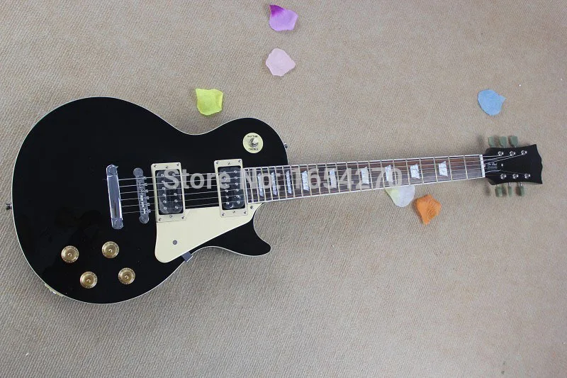 Бесплатная доставка Новый Стандартный черный LP электрогитара пикап сменный